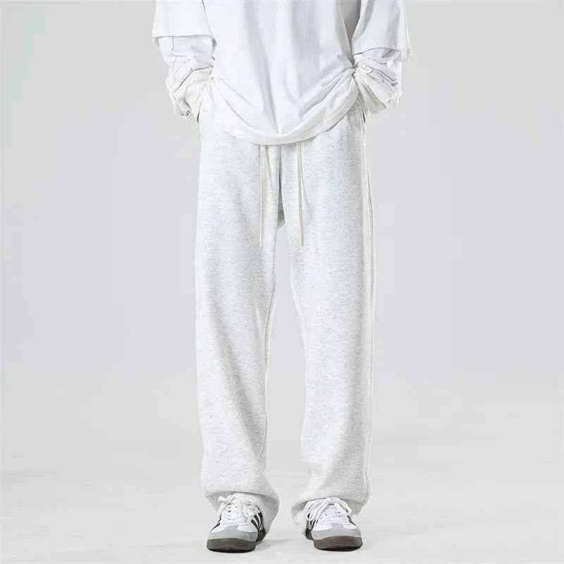 Streetwear Vintage Drape Baggy Pant Fleece Sweatpants