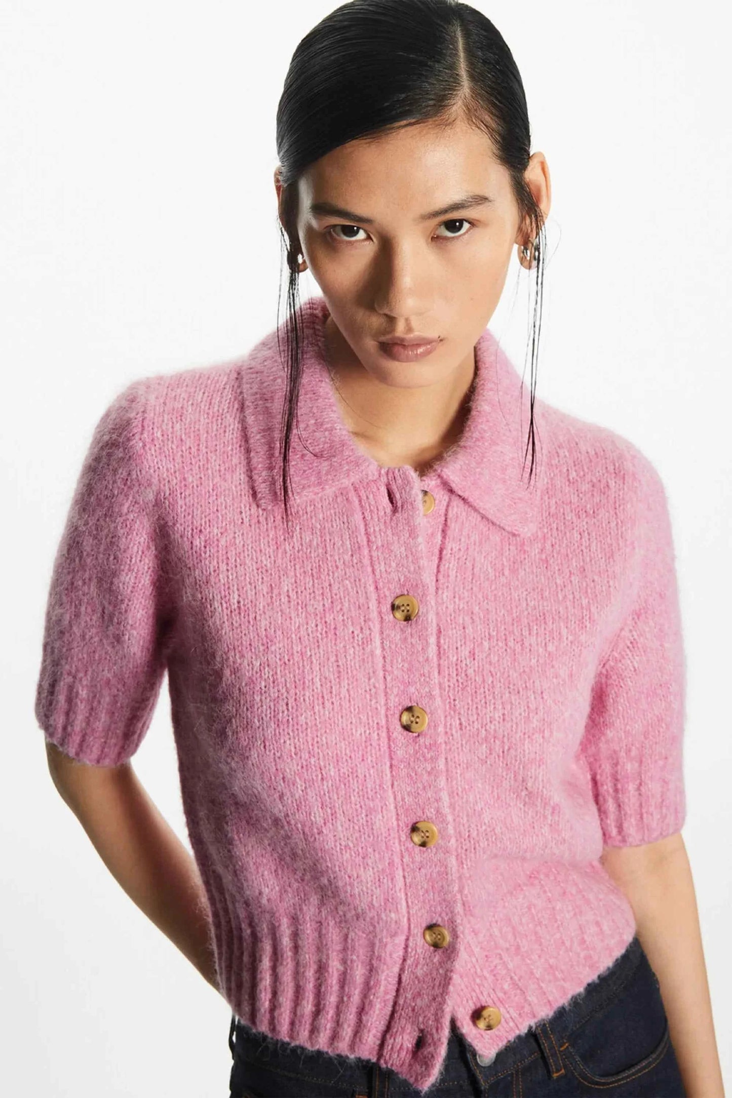 Ladies Retro Ethereal Winter New American Style Cardigan