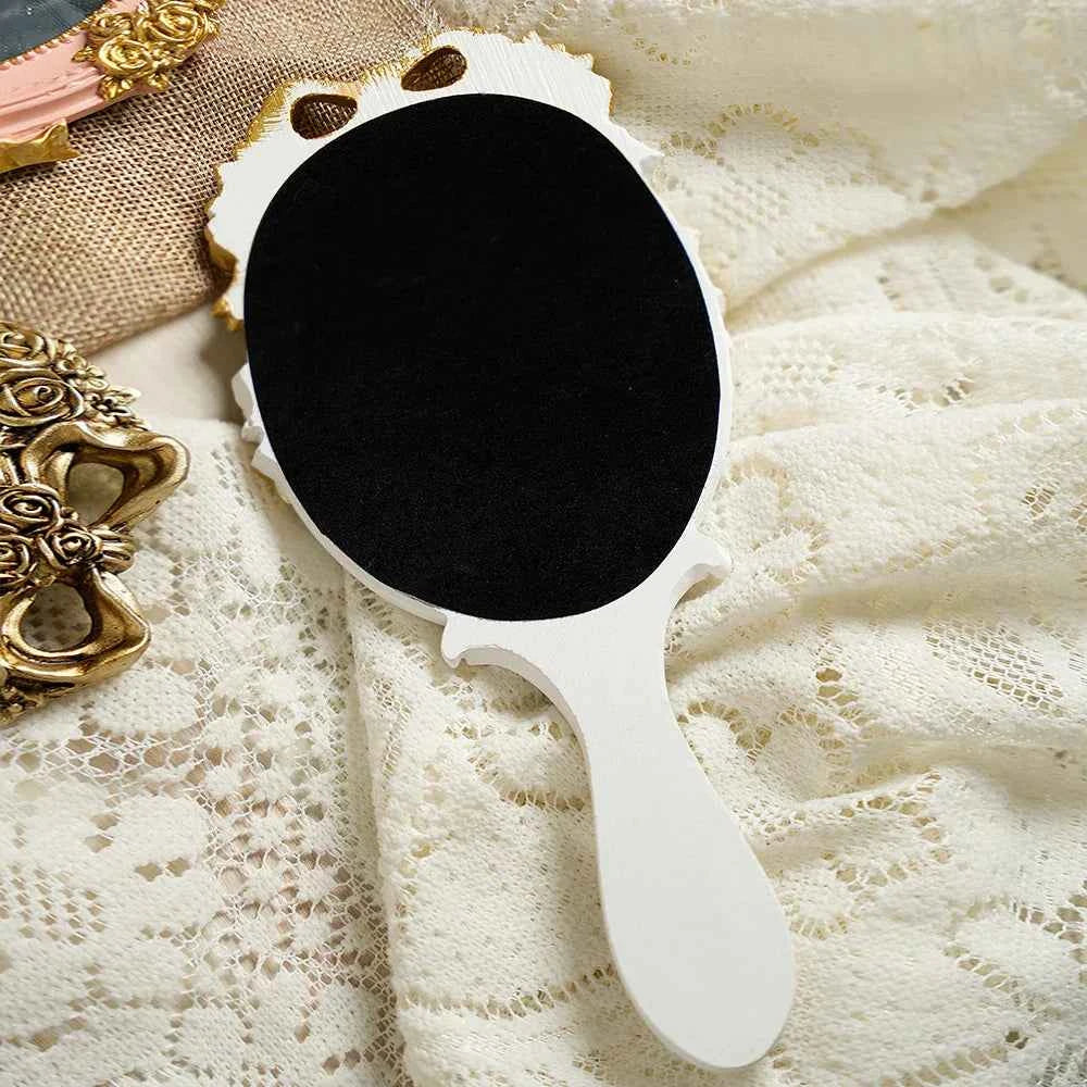 Vintage baroque Hand Mirror