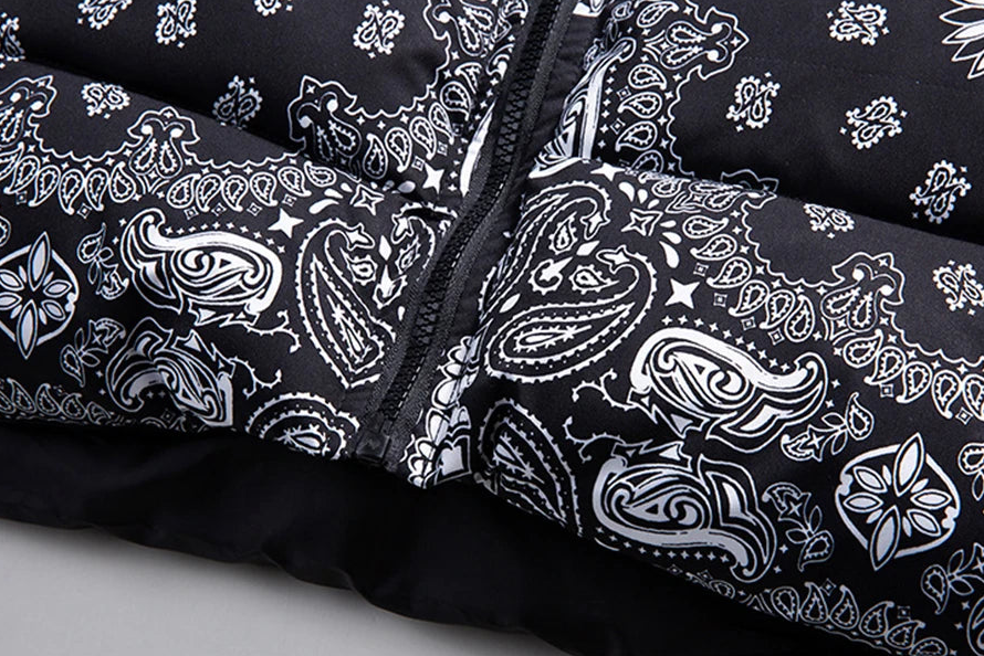 Paisley Padded Gilet