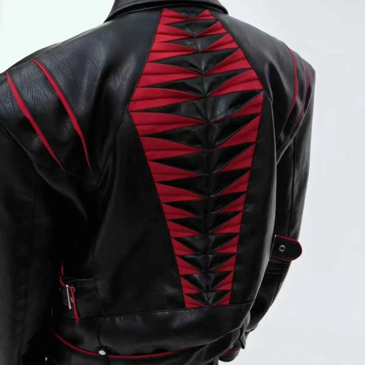 Gothic Heavy Industry Motorcycle PU Leather Jacket