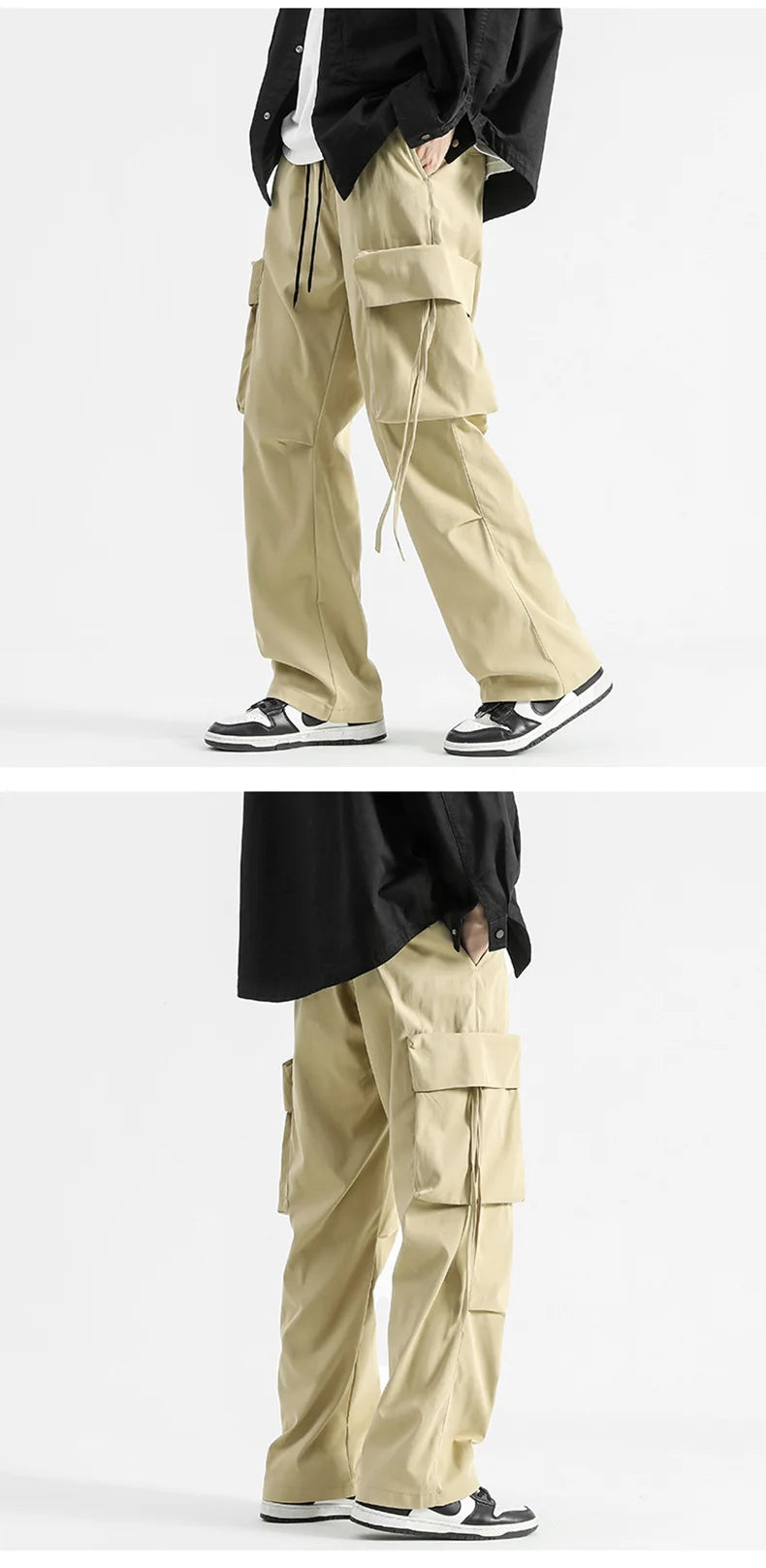 Y2K Streetwear Harem Straight Leg Pants