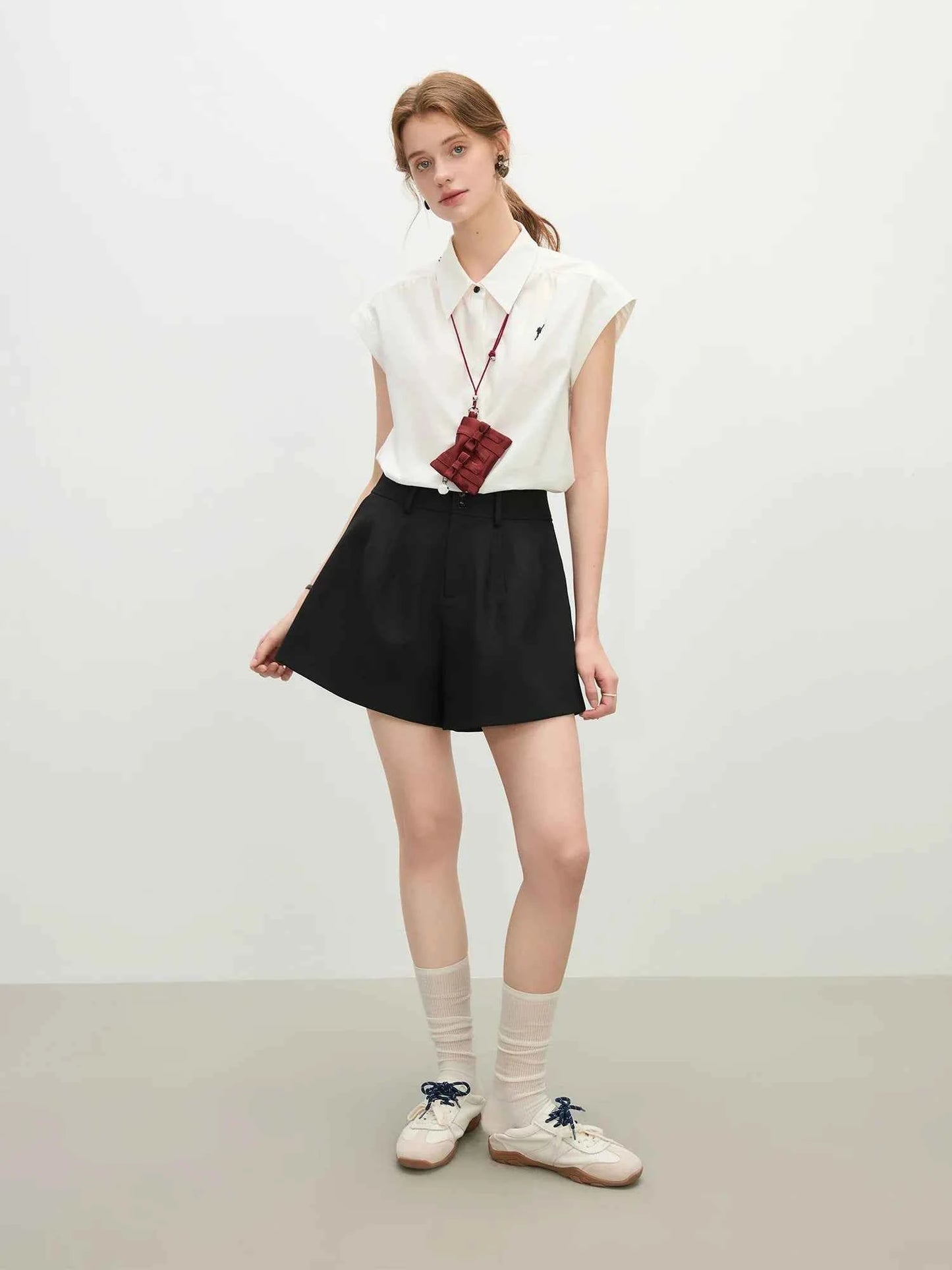 Architectural Silhouette Bloomer Short