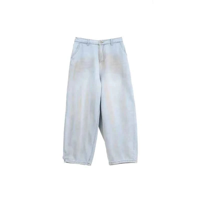 Vintage Light Blue Washed Hip Pants