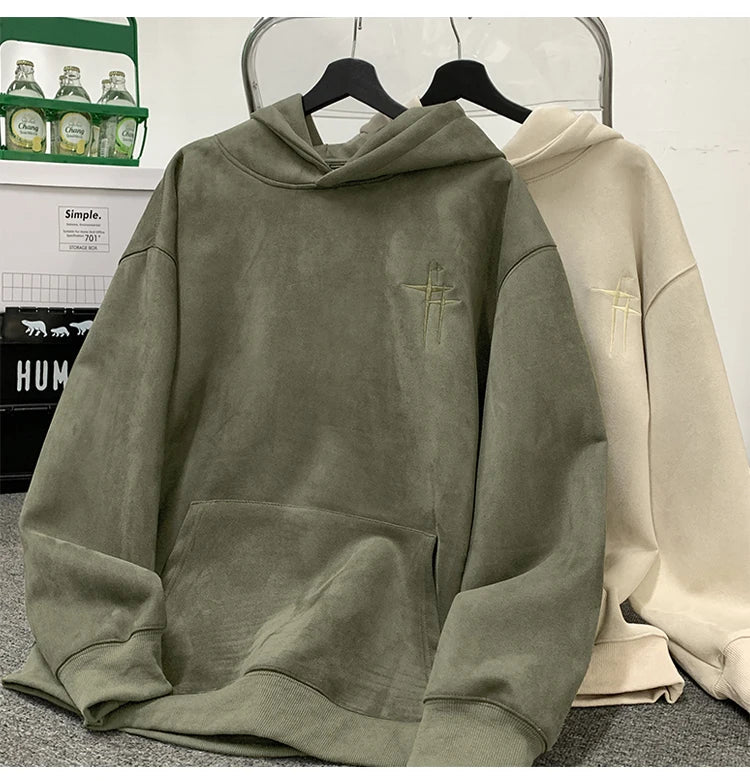 Malk Up Trend Suede Hoodie