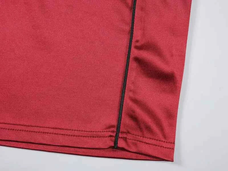 Trendy Streetwear Star Patchwork Jersey Racing T-Shirt