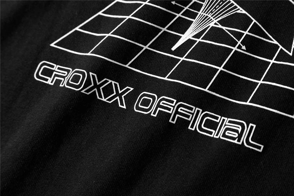 Streetwear Robotic Anime Girl Loose T-Shirt