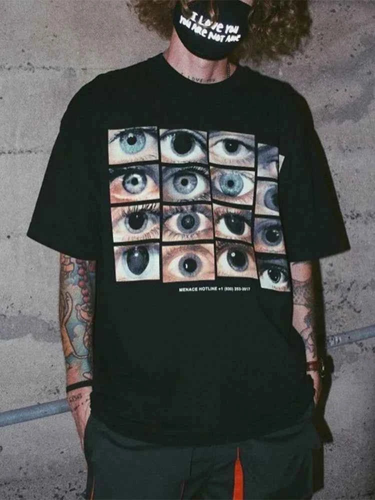 Dark Vintage Oversized Gothic T-Shirt