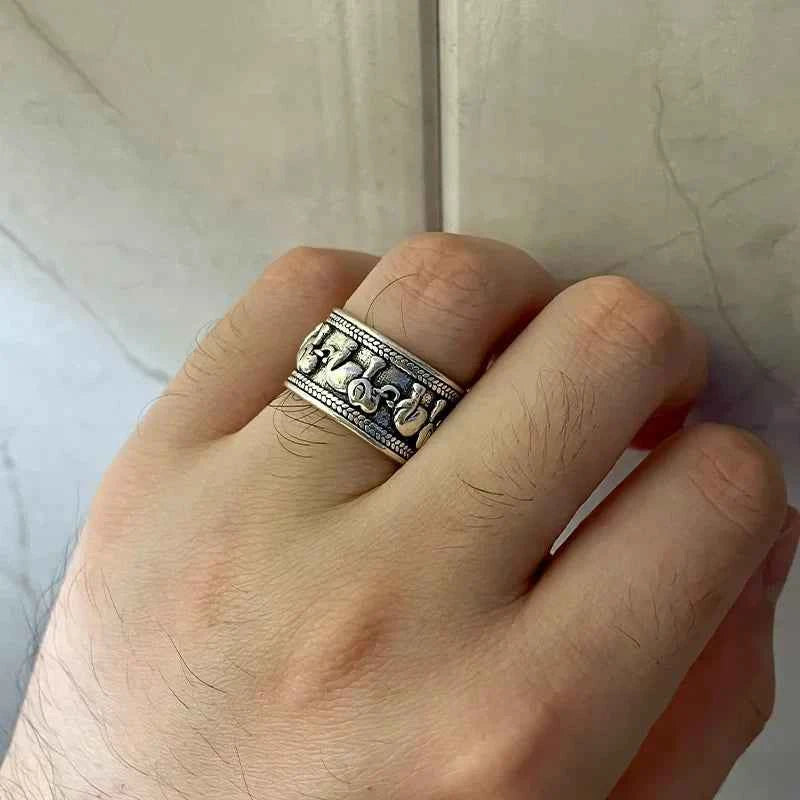 Y2K Vintage Elephant Wide Open Ring