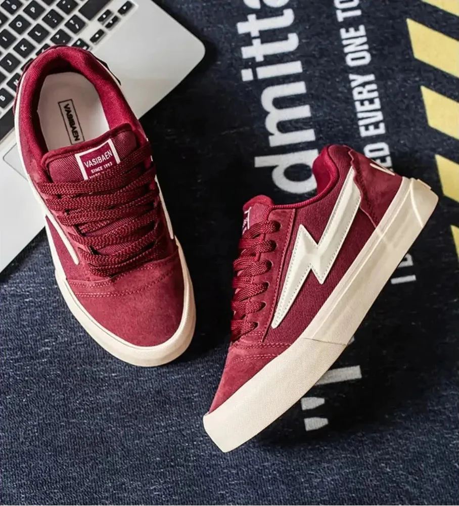 Retro Cool Skateboard Plump Rubber Sneaker - Luxuryurbanwear