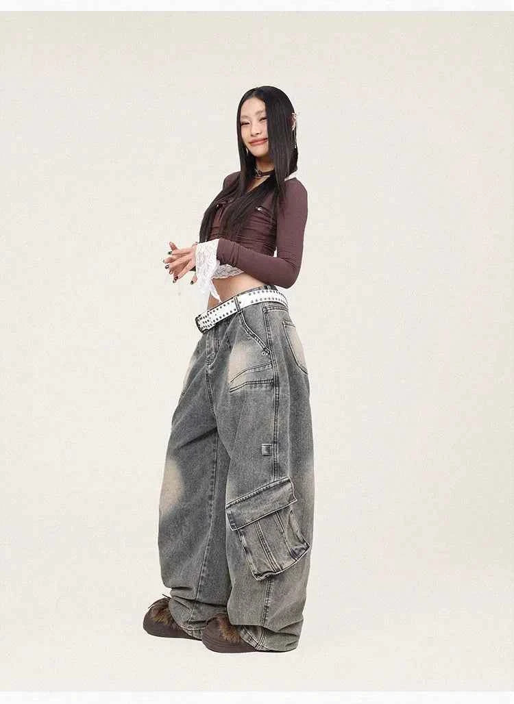 Vintage Spicy Girl Heavy Duty Pants