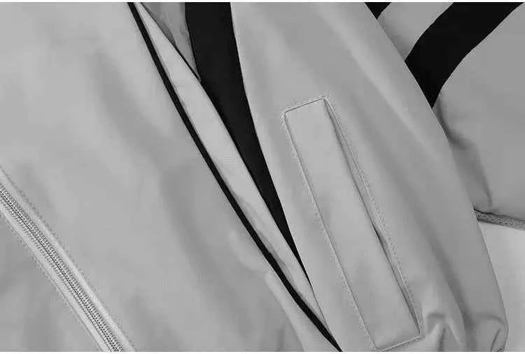 Y2K High-Quality Retro Patchwork Windbreaker Jacket