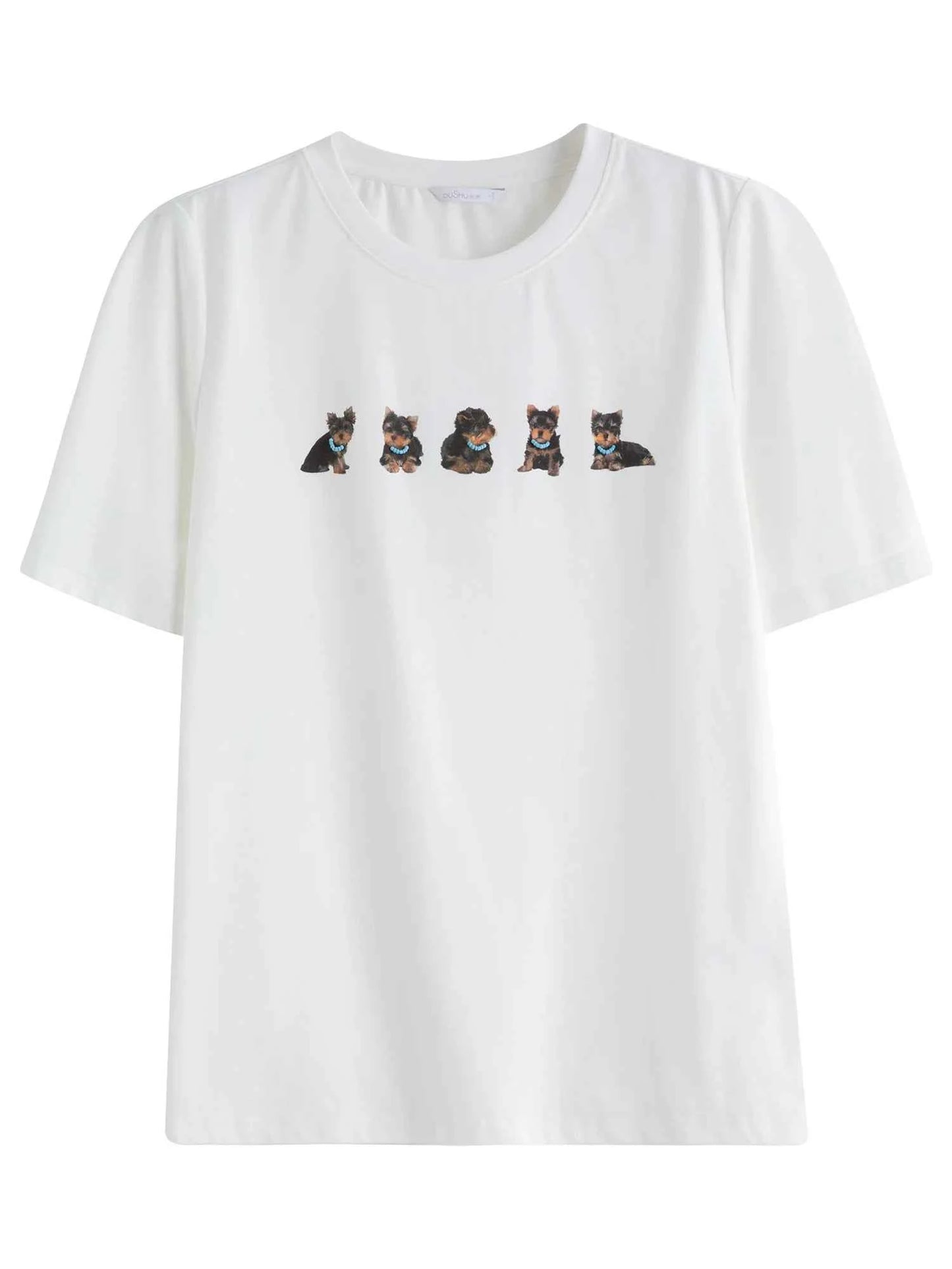 Playful Canine Inspired Cooling T-Shirt