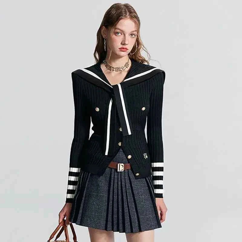 Cozy Vintage V-Neck Knit Cardigan