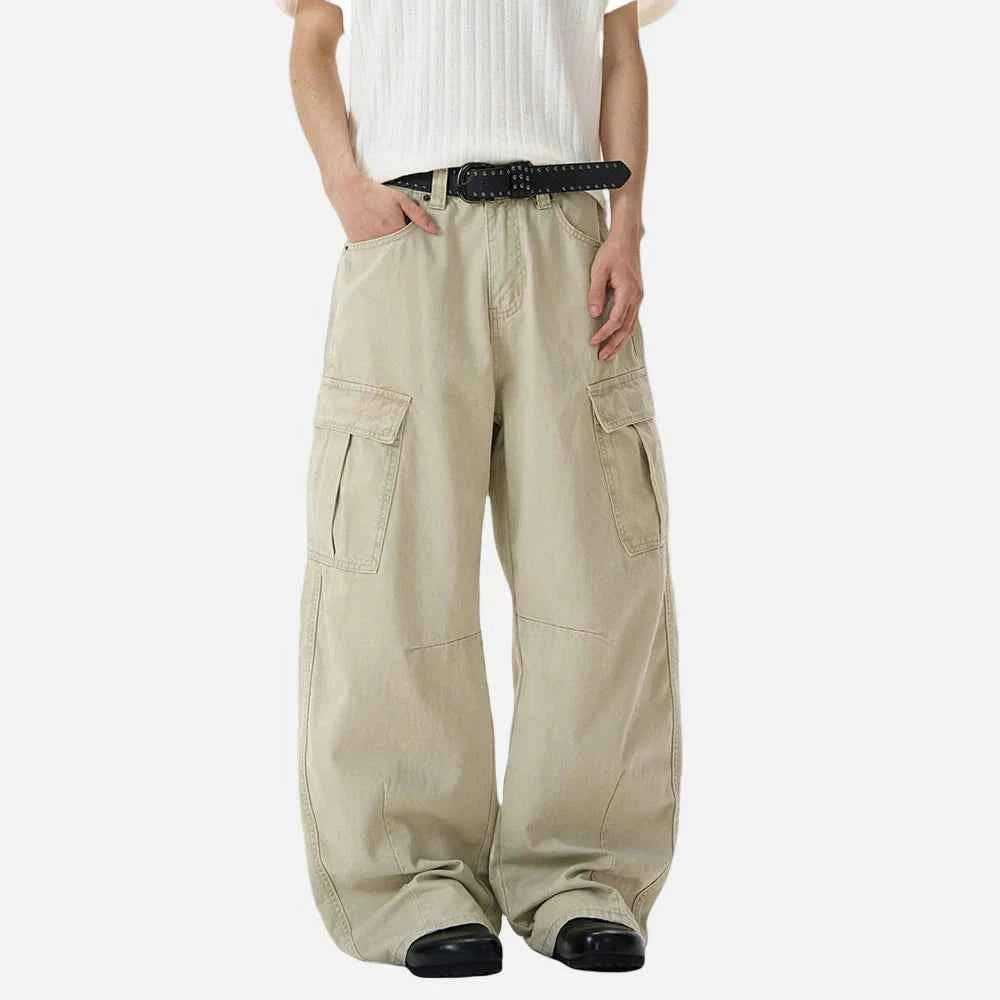 Durable 2000s Style Cargo Scimitar Pants