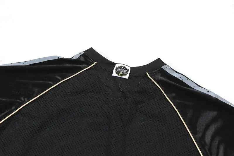 Streetwear Oversize Letter Star Graphic Sport T-Shirt