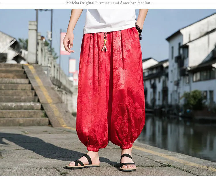 Dragon Japanese Pants