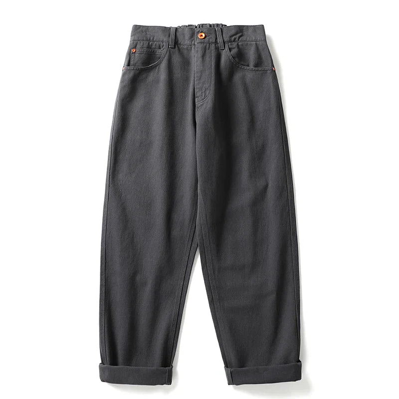 Casual Straight-Leg Trousers