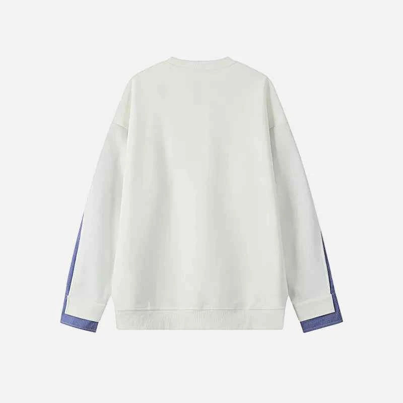 Insulated Korean Style Round Neck Sweatshirt