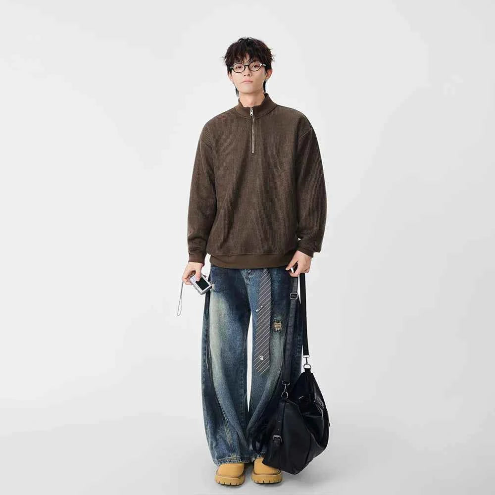 High-End Casual Long Sleeve Knitted Sweater