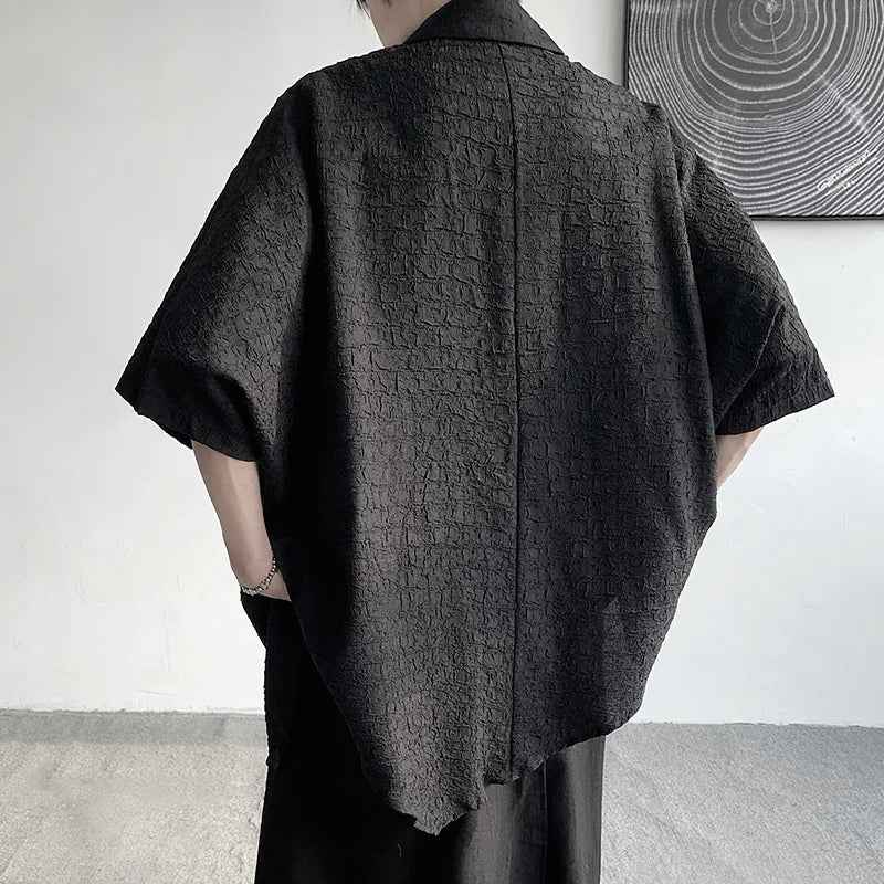Streetwear Casual Floral Japanese Style Loose Fit Shirt