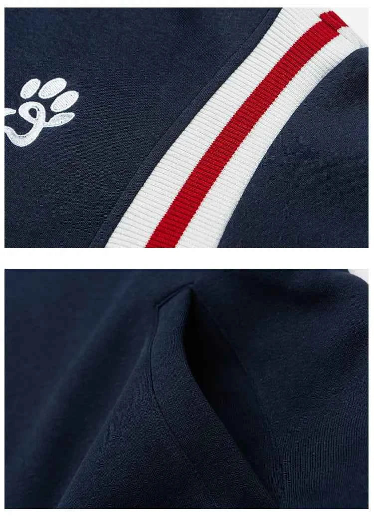 Cute Stadium Award Embroid Bomber Varsity Jacket