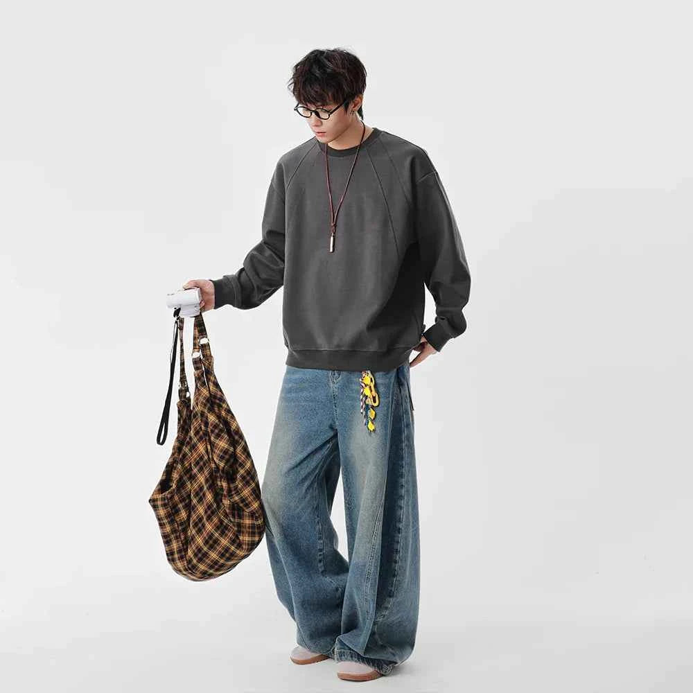 Streetwear Cozy Winter Crew Neck Sweatshirt