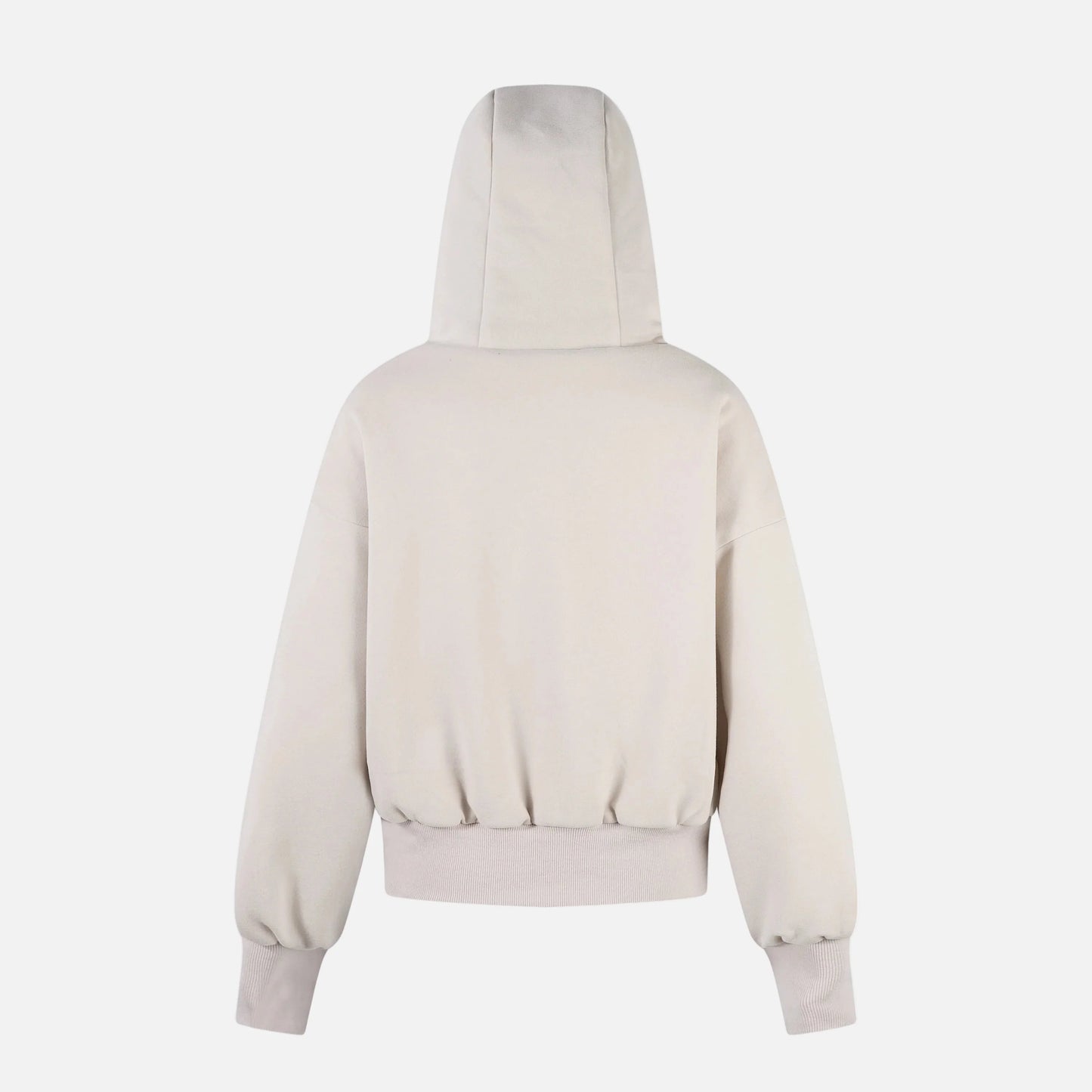 Leopard Spliced Hooded Padded Fleece Jacket - Luxuryurbanwear