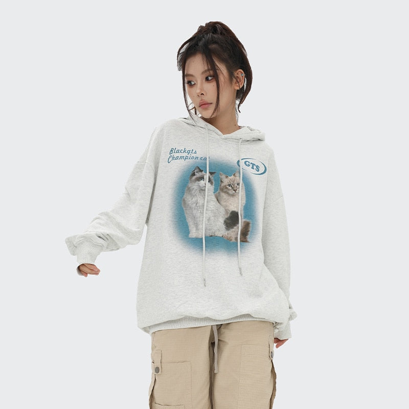 Champion Cat Graphic Hoodie