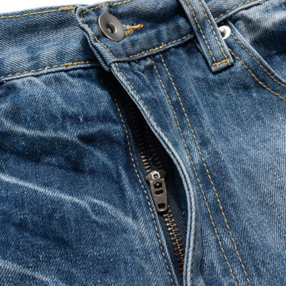Distressed KP26 Baggy Flared Jeans