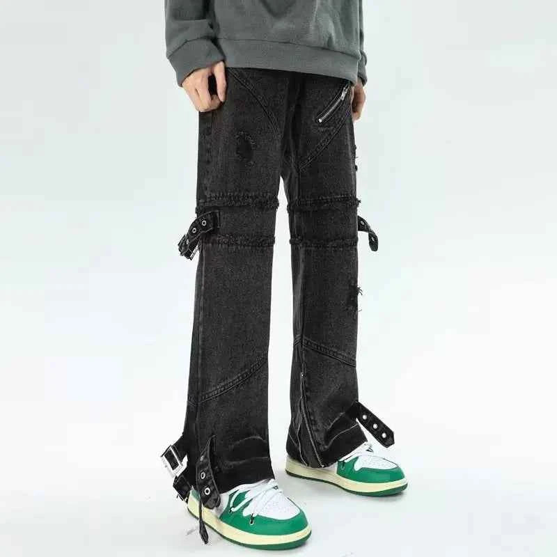 Work & Play Baggy Stacked Punk Jeans