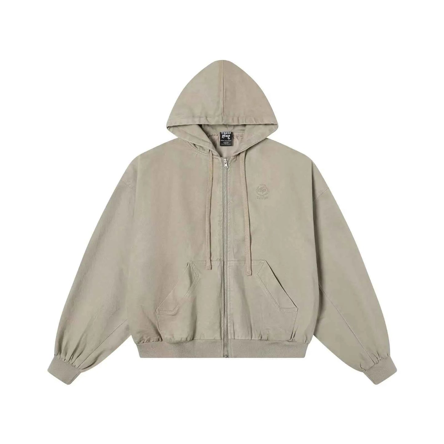 Men Japanese Embroidered Hooded Sweatshirt