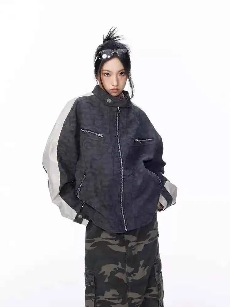 Vintage Hip Hop Retro Couple PU Leather Jacket