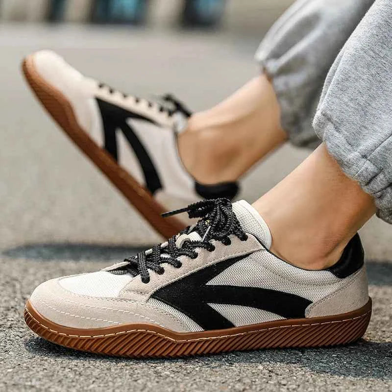 Breathable Comfortable Lace Up Vulcanized Sneaker
