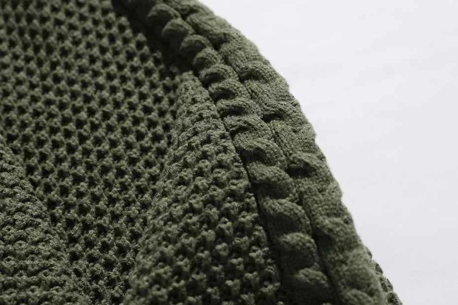 Cozy Solid Vintage Loose Knit Jumper Sweater