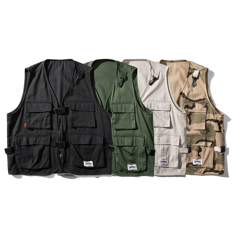 Multi-Pockets Fishing Vest Camping