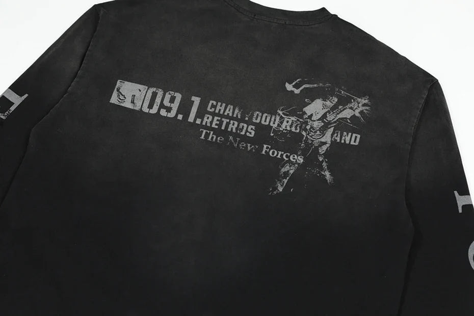 Force 09 Graphic Long Sleeve Tee