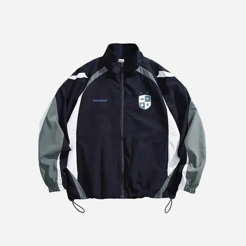 Elevated Japanese Style Windbreaker Jacket
