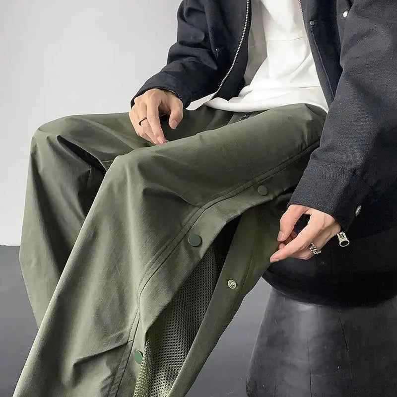 Breathable Quick Drying Green Outdoor Pants