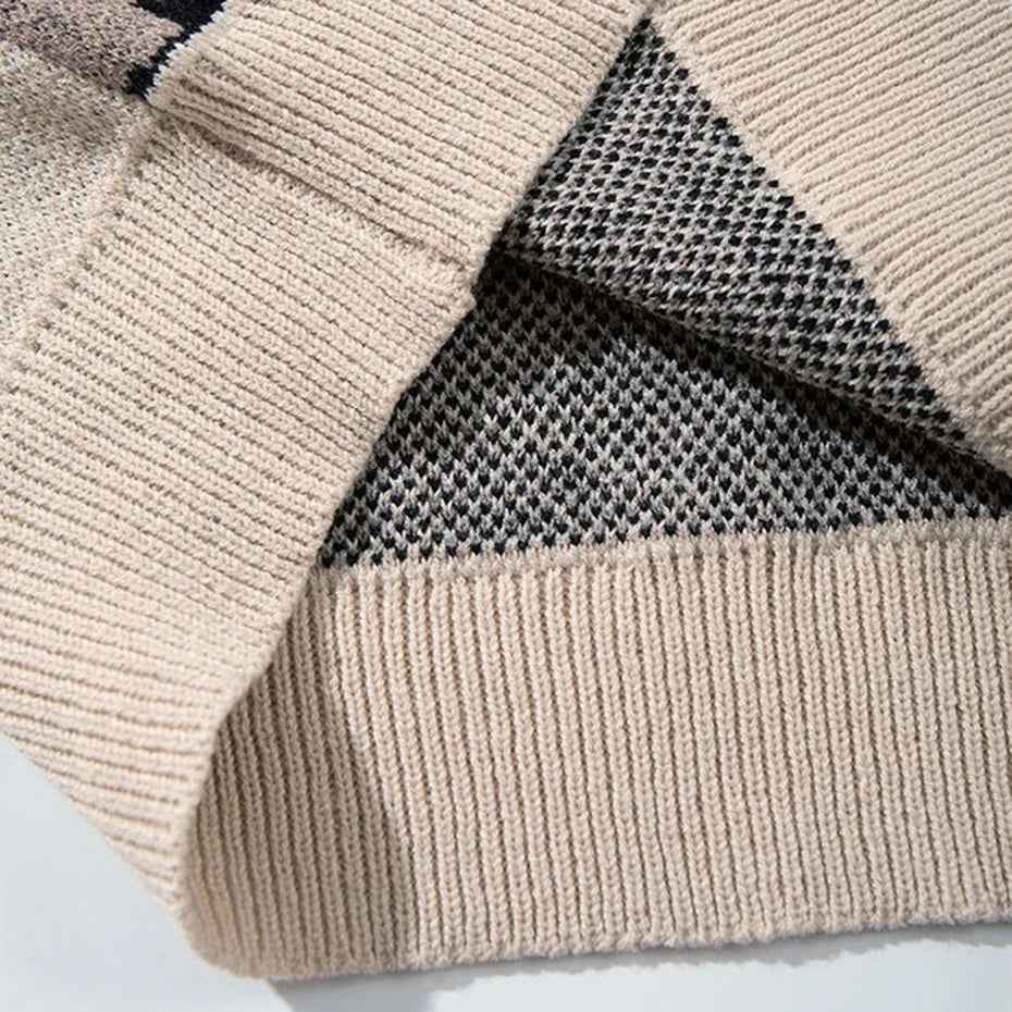Streetwear Oversized Casual Loose Fit Knit Sweater