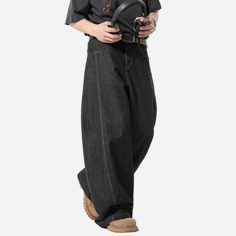 Y2K Classic Streetwear Wide Leg Denim Jeans