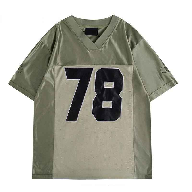 Streetwear Oversized Y2K Sport Number T-Shirt
