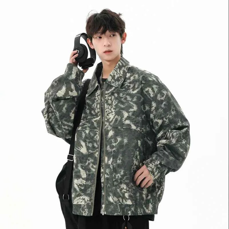 Niche Tie Dyed Denim Jacket