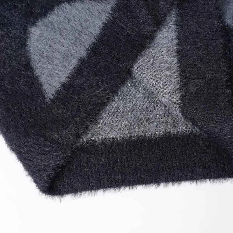 Cozy Vintage Mohair Knit Jumper Sweater