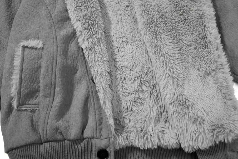 Comfortable High Street Fur Collar Jacket