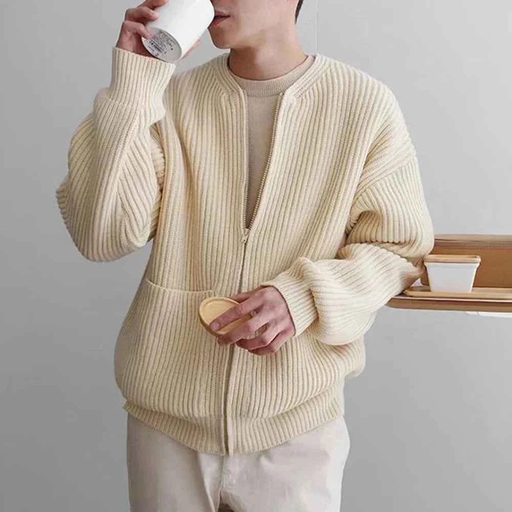 Vanguard Stylish Knitted Japanese Style Sweater
