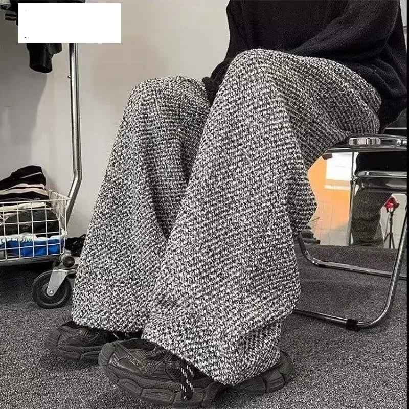 Streetwear Retro Korean Style Wide Leg Jogger