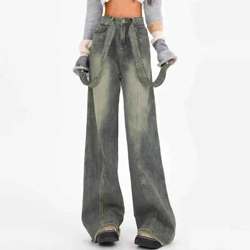 Signature 2000s Style Baggy Wide Leg Jeans