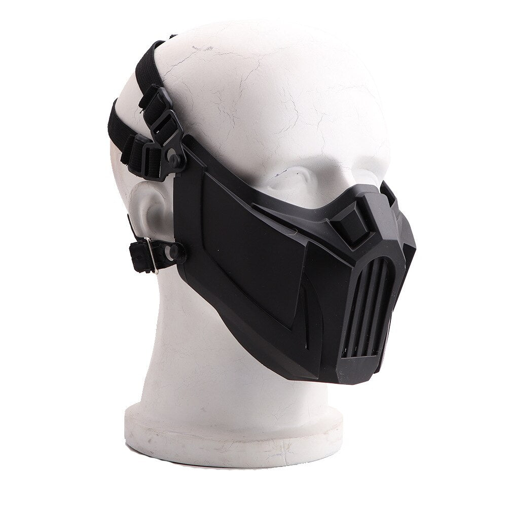 Techwear Half Mouth Mask