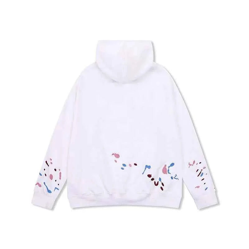 Spring Cool Standard Embroidered Loose Fit Hoodie